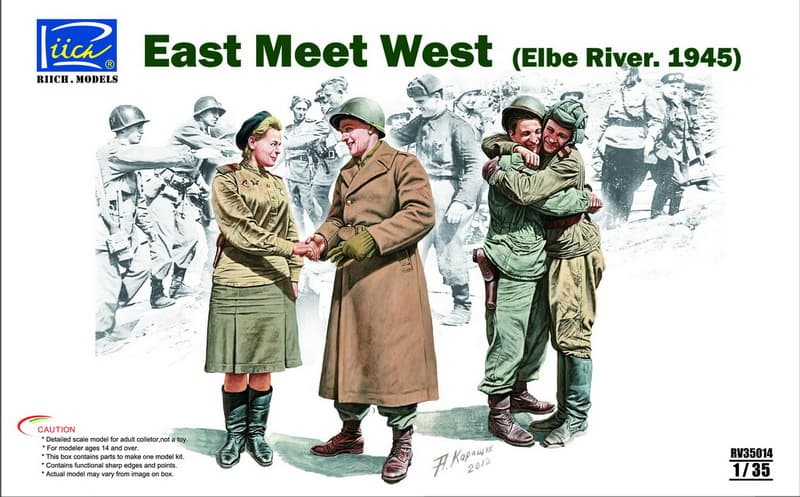 Riich Models Riich Model 1/35 East Meet West (Elbe River. 1945) (RV35014)