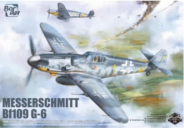 Border Model 1/35 Messerschmitt BF109G-6 (BF-001)