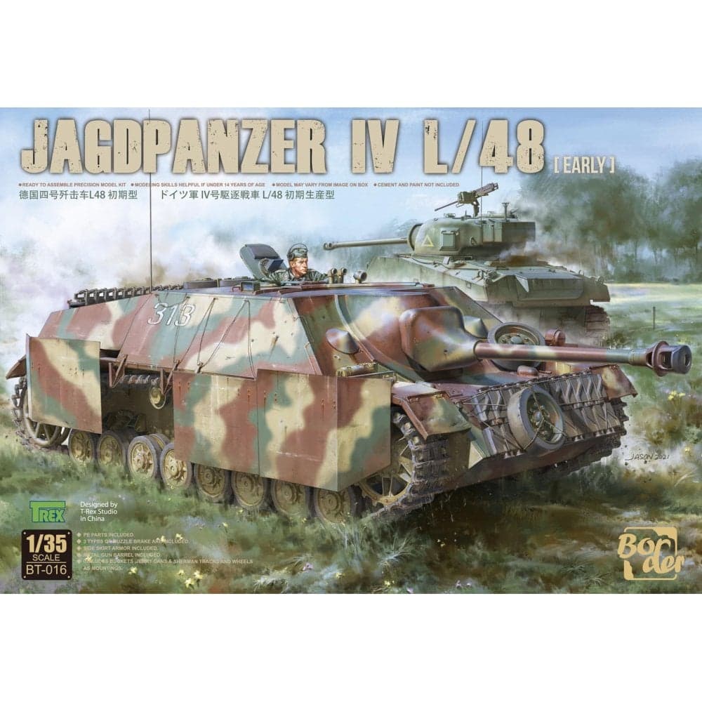 Border Model Border Model 1/35 Jagdpanzer IV L/48 (Early) (BT-016)