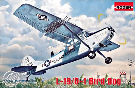 Roden 1/48 L-19/0-1 Bird Dog (RO409)