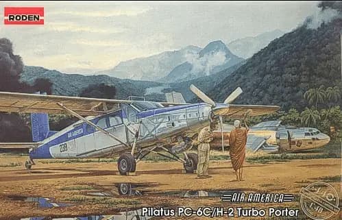 Roden 1/48 Pilatus Turbo-Porter PC-6/B1-H2 (RO440)