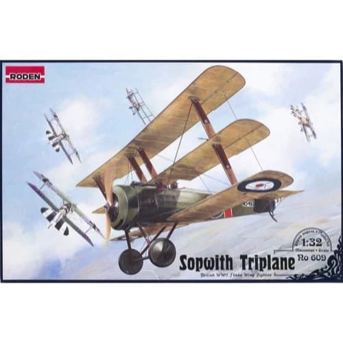 Roden 1/32 Sopwith Triplane (RO609)