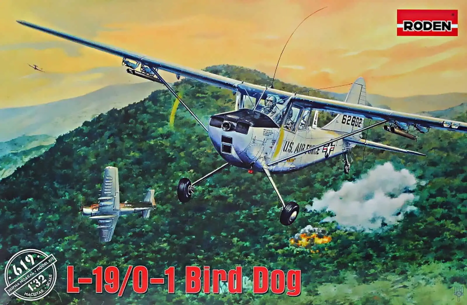 Roden 1/32 L-19/O-1 Bird Dog (RO619)
