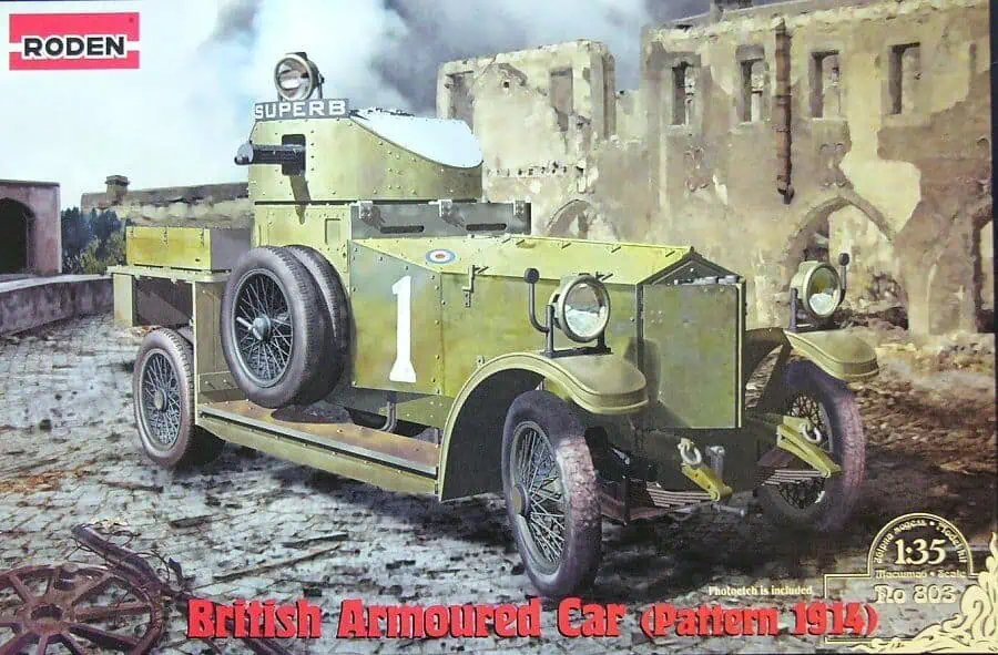 Roden 1/35 British Armoured Car (Pattern 1914) (RO803)