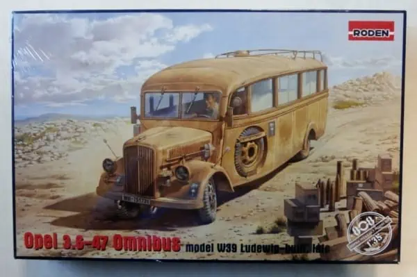 Roden Roden 1/35 Opel 3.6-47 Omnibus Model W39 Ludewig-Built, Late (RO808)