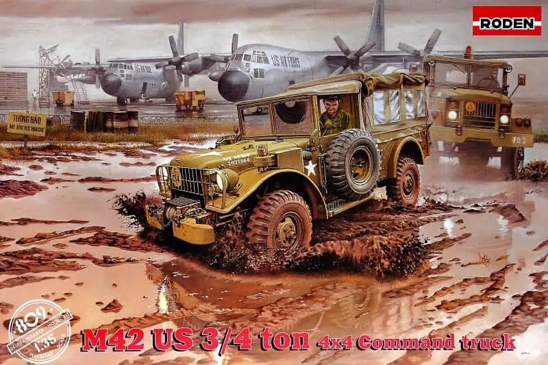 Roden Roden 1/35 M-42 US3/4 Ton 4X4 Command Truck (RO809)