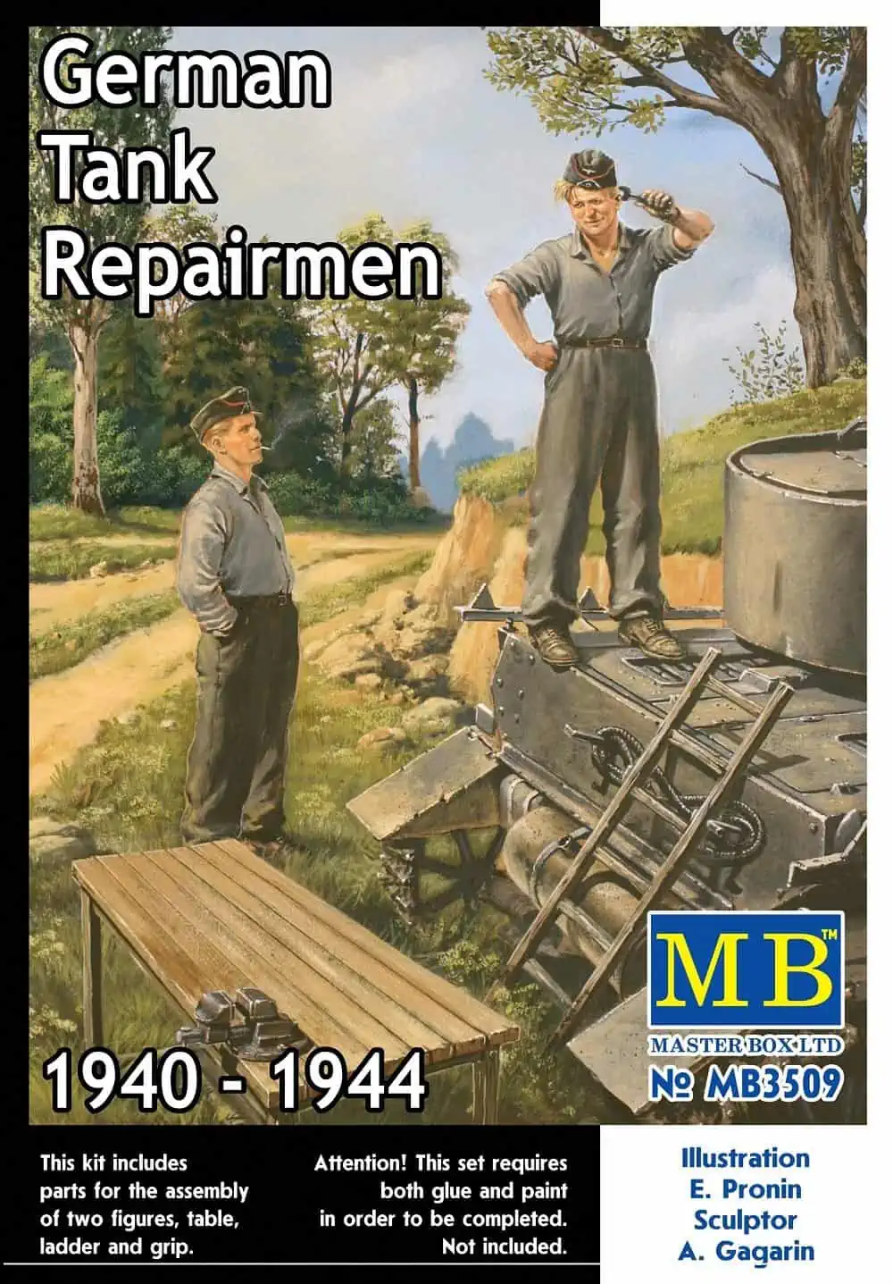 Master Box 1/35 German Tank Repairmen (MB3509)