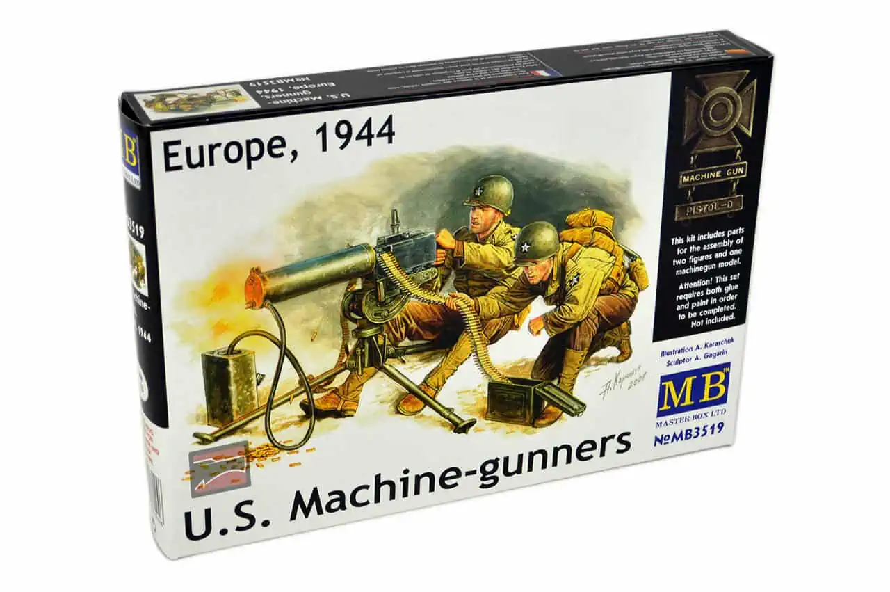 Master Box 1/35 US Machine-Gunners (MB3519)