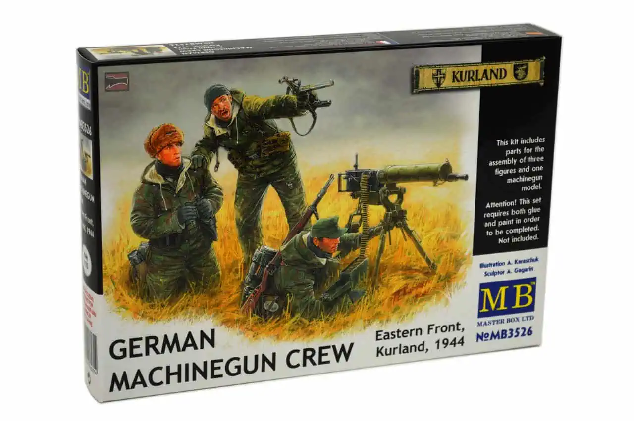 โมเดลฟิกเกอร์ Master Box 1/35 MB3526 GERMAN MACHINEGUN CREW