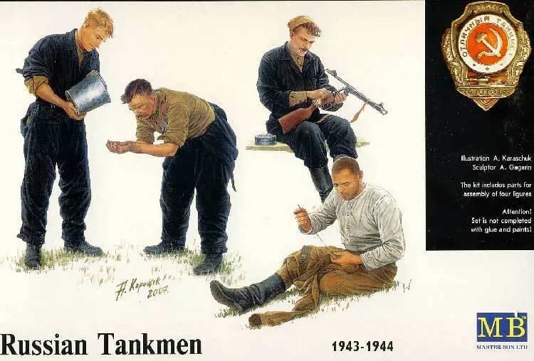 Master Box 1/35 Russian Tankmen, 1943-1944 (MB3535)