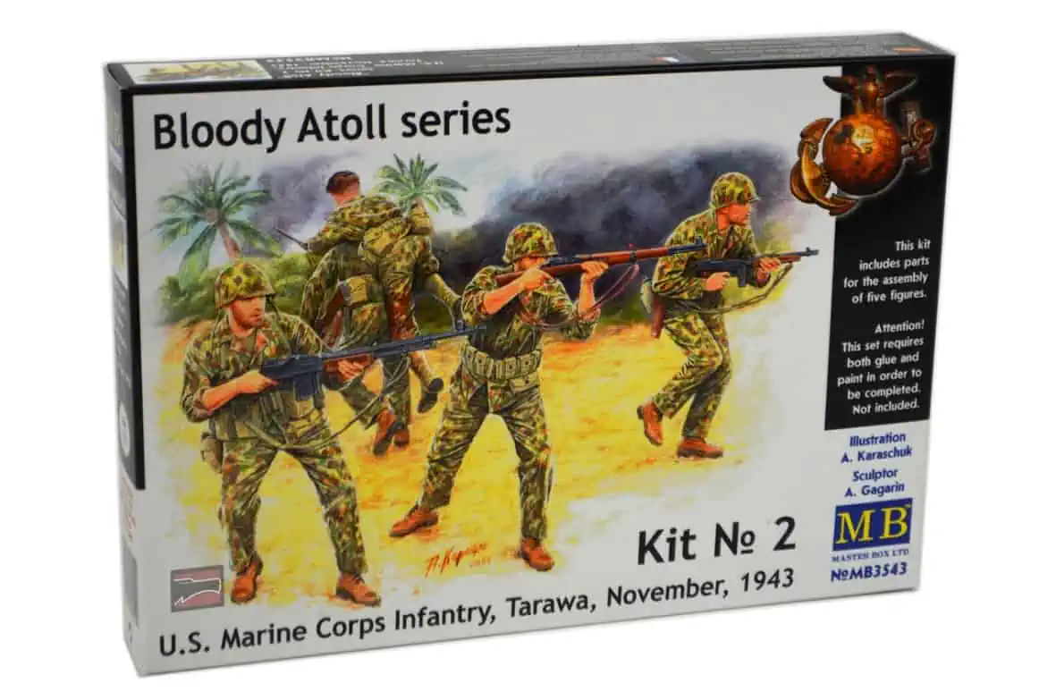 Master Box 1/35 U.S. Marine Corps Infantry (MB3543)