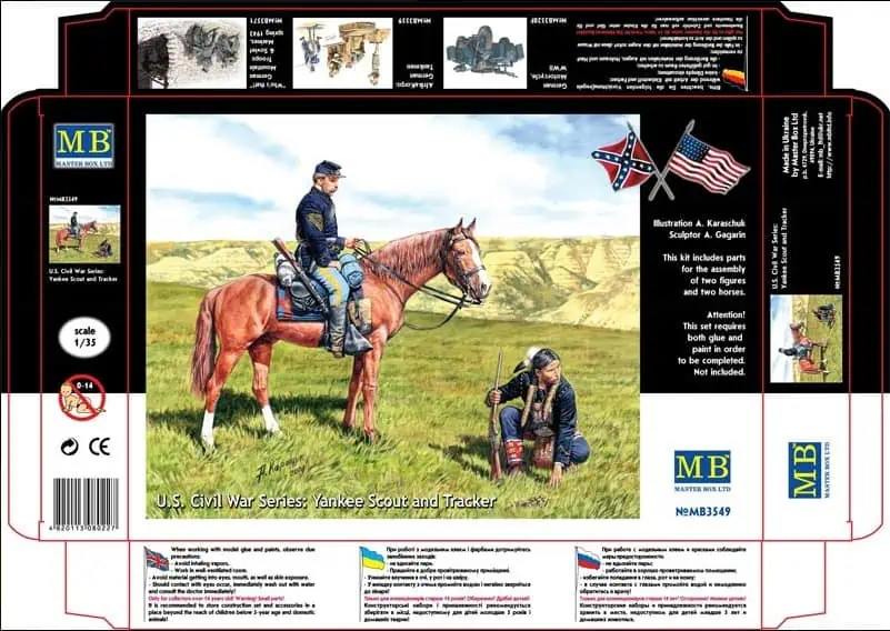 Master Box 1/35 Yankee Scout (MB3549)