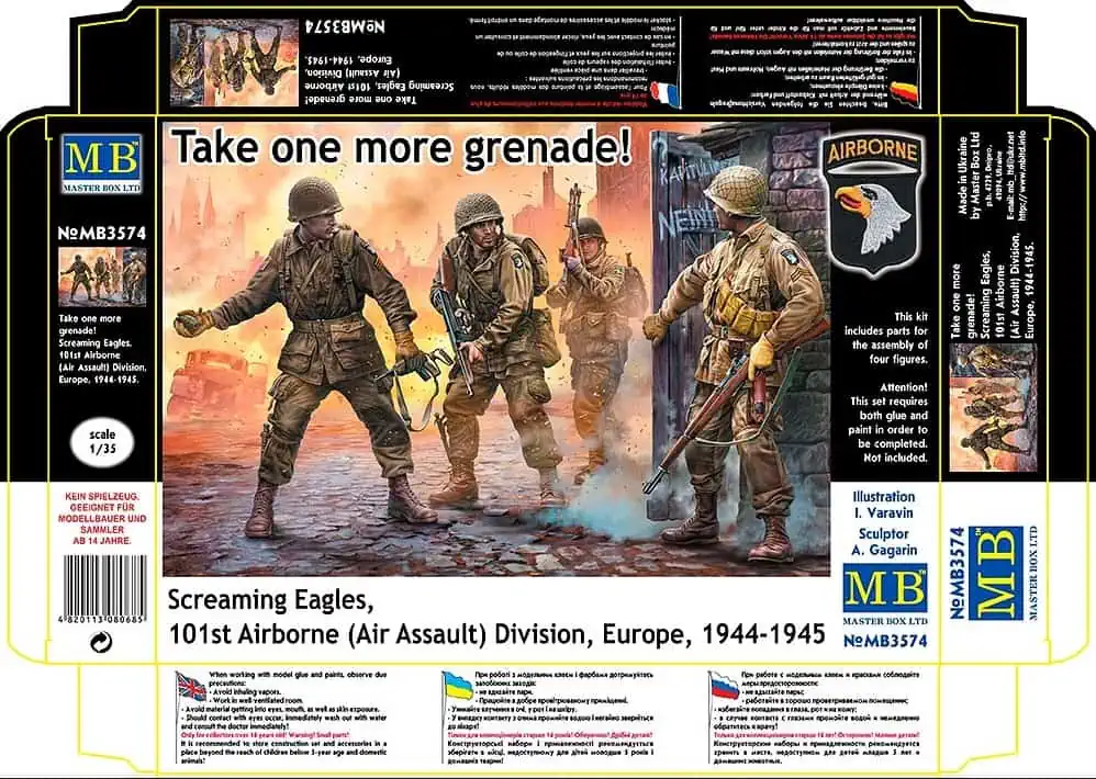 Master Box 1/35 Screaming Eagles, 101st Airborne (MB3574)