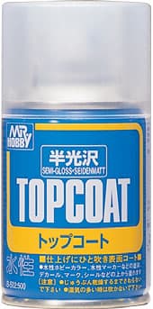 สีเคลือบเงากึ่งเงา MR.TOPCOAT 88ml - B-502