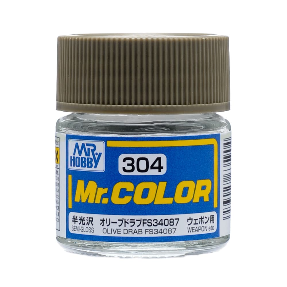 Mr.Hobby สีแลคเกอร์ OLIVE DRAB FS34087