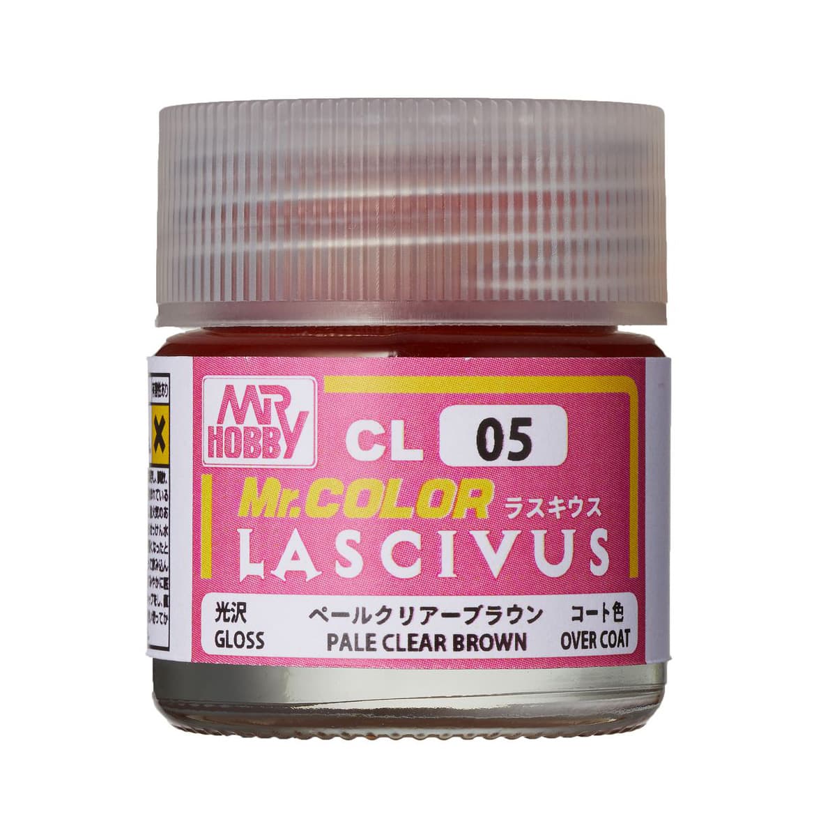 สีแลคเกอร์ CL-05 ลาสซิฟัส เคลียร์เพล บราวน์ 10ml - CL-05