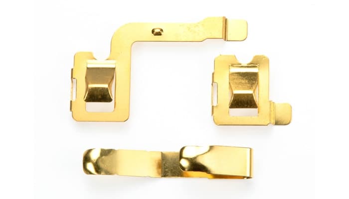 Tamiya  Mini 4WD Part Gold Plated Terminal Set (TA15421)