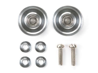 Tamiya  [Scale] 13mm ALU BR Rollers (TA15437)