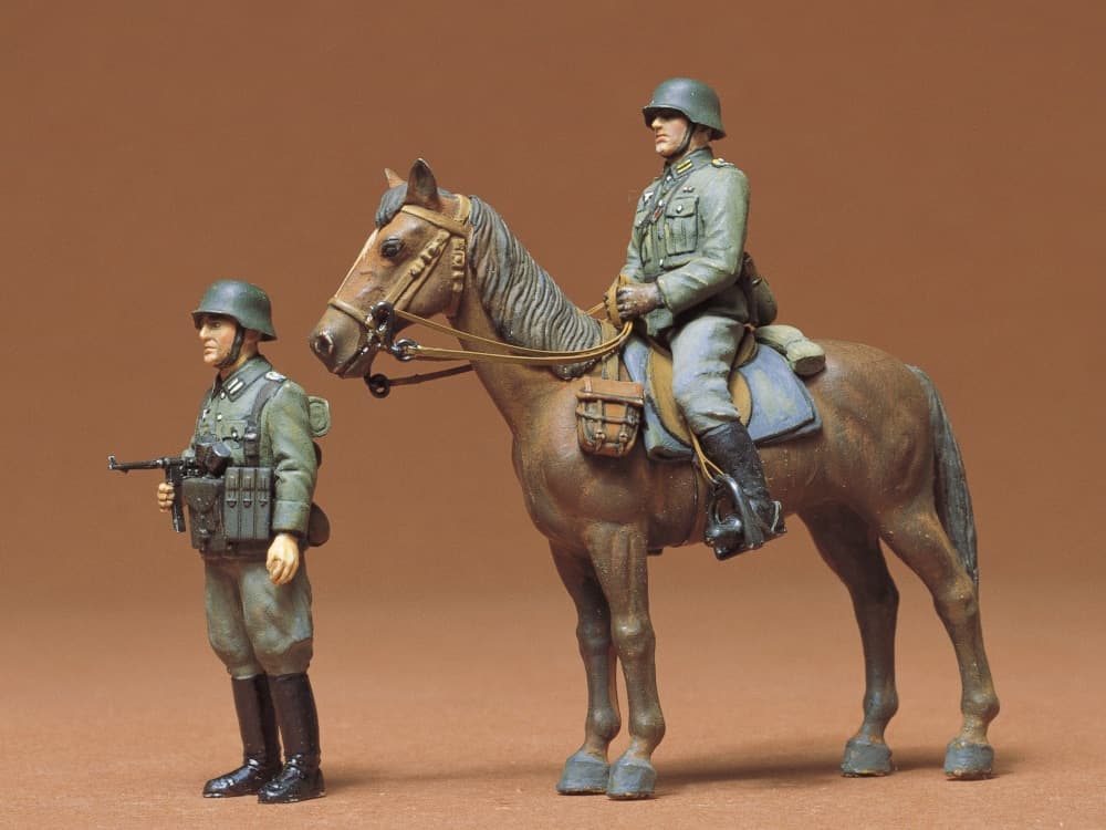 Tamiya 1/35 Gerwehrmacht Mounted Infantry Set (TA35053)