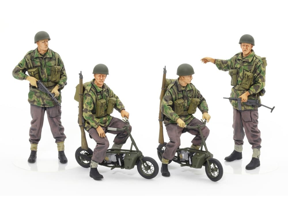 Tamiya 1/35 British Paratroopers W/Small Motor (TA35337)
