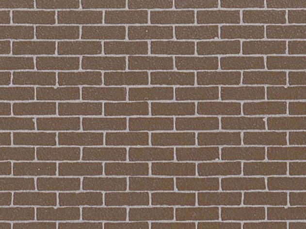 แผ่นวัสดุสำหรับทำไดโอราม่า (ลายอิฐ) - TA87168