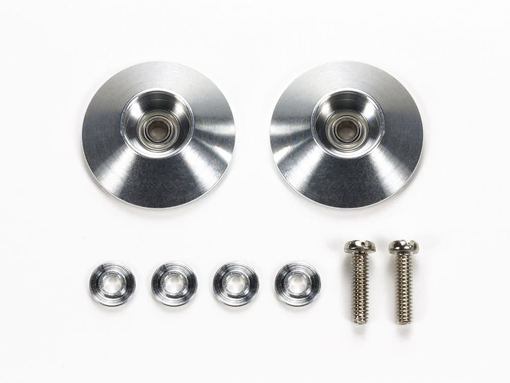 Tamiya  [Scale] HG 17mm Taper Alu Br Rollers (TA95597)